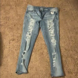 Distressed Jeans